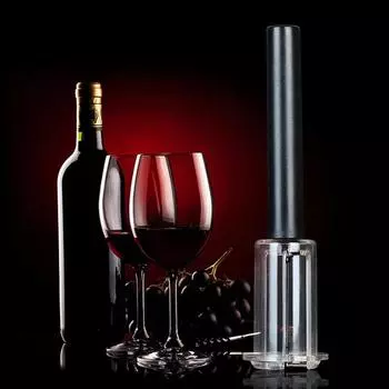 Air Pump Wine Bottle Opener Plastic Tube Needle Pneumatic Bottle Corkscrew Kitchen Opening Tool Bar Accessories Can Opener