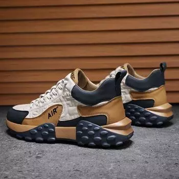 AIR Trans Form Cross Border Мужская носибельная резиновая обувь Подошва Повседневные кроссовки Мужская обувь Теннисные кроссовки на платформе Мужской бренд 39