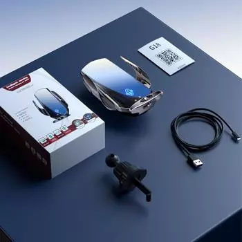 Держатель для сотового телефона на вентиляционное отверстие, автомобильное беспроводное зарядное устройство с автоматическим зажимом, навигационный кронштейн с интеллектуальным режимом подачи воды CZECH REPUBLIC