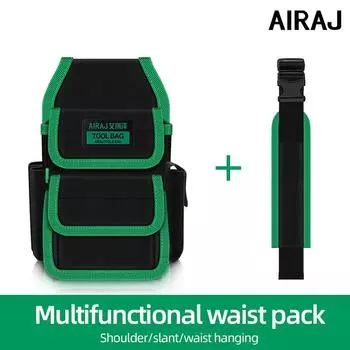 AIRAJ 9 дюймов тактическая поясная сумка большой емкости многофункциональная ткань Оксфорд органайзер коробка популярный садовый набор сумка для инструментов для автомобиля своими руками