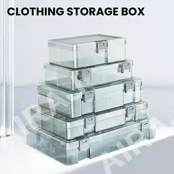 AIRAJ Fishing Tackle Box Large Capacity Fishing Accessories Tool Storage Box Fish Hook Lure Fake Bait Box Fishing Supplies