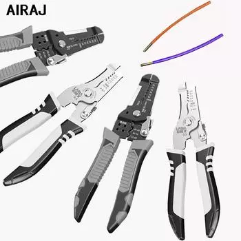 AIRAJ Multifunctional Wire Stripping Pliers, Industrial Grade Household Decoration Tools, Anti Slip And Durable Hardware Tools