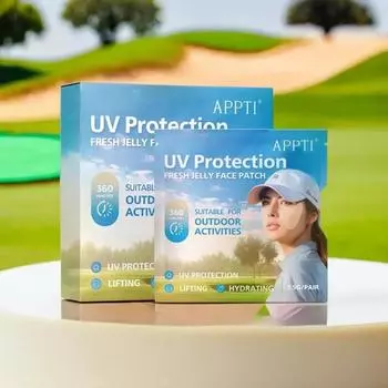Airdot UV protection golf patch 1 set (5 servings), 1 container, 3.5g