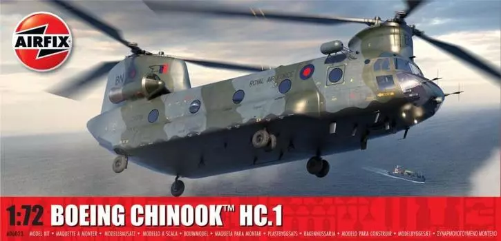 Airfix 172 British Boeing Chinook HC.1 Пластиковая модель X6023