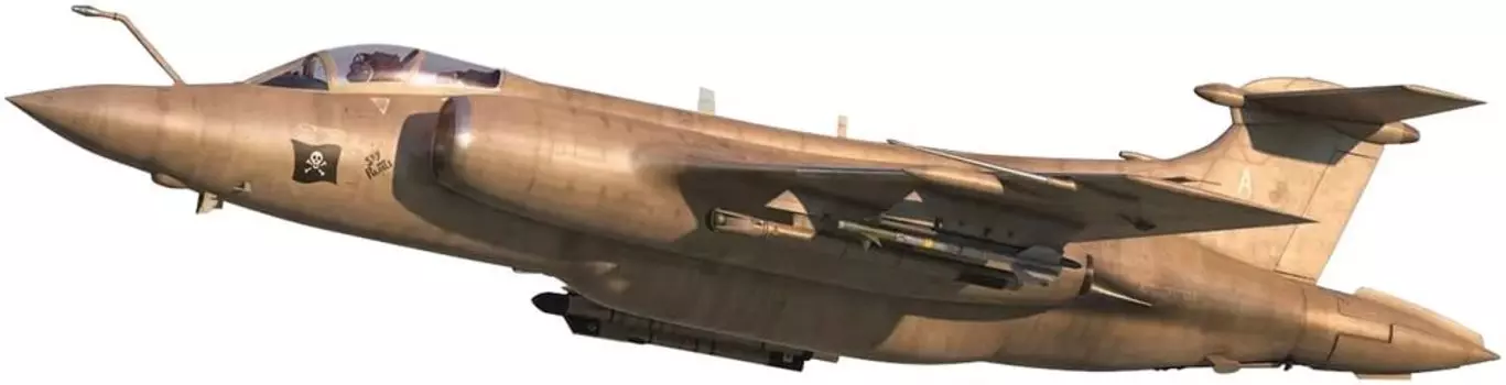 Airfix Blackburn Buccaneer Plastic Model 1/72 S.2B X-6022A