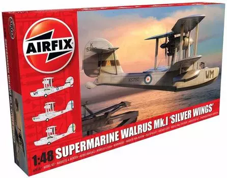 Airfix Royal Navy Supermarine Wallas Silver Wings Plastic Model X9187 1/48 Mk.1