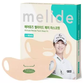 Airmuse Men s Melide Patch Mask Fit, 100g, 1 piece