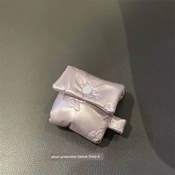 AirPods Корейские Банты Сумка-багги Apple Apple AirPods Pink earphone bag (without ornaments