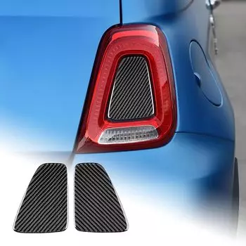 AIRSPEED abarth 595 695 / fiat 500 3-го поколения Только для 2017-2023 гг. Аксессуары из углеродного волокна Детали интерьера на заказ Наклейка на задний фонарь автомобиля