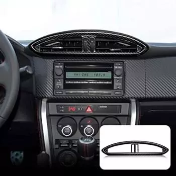 AIRSPEED Subaru BRZ 86 ZN6 Центральный воздуховод кондиционера Декоративная накладка Аксессуары Детали интерьера ZC6/Toyota 2013-2020 чёрный