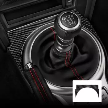 AIRSPEED Subaru BRZ ZC6 Toyota 86 ZN6 Специальный элемент управления коробкой передач Ручка переключения передач Панель Рамка Наклейка Наклейка на коробку передач из углеродного волокна Декоративная наклейка для салона