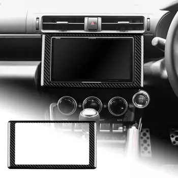 AIRSPEED Toyota GR86 ZN8 Subaru BRZ ZD8 Аксессуары из твердого углеродного волокна Интерьер Детали интерьера Центр управления Навигация Экран Панель Наклейка Стильный