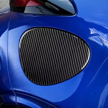 AIRSPEED Toyota GR86 ZN8 Subaru BRZ ZD8 2021 2022 2023 2024 Крышка топливного бака из настоящего твердого углеродного волокна Стильная защитная крышка Subaru BRZ Toyota GR86