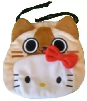 Airu x Kitty Face Drawstring Hello Kitty