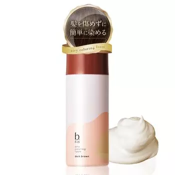 Airy Coloring Foam hair foam volume color treatment dark b.ris [Grey dye, quasi-drug, type, increase, maintenance, effect] b.ris (1 brown)