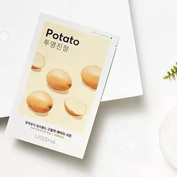 AIRY FIT Тканевая маска с ароматом картофеля 19 г