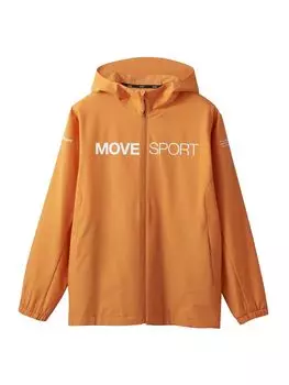 AIRY TRANSFER Light Warm Full Zip Hoodie OR L [DESCENTE]