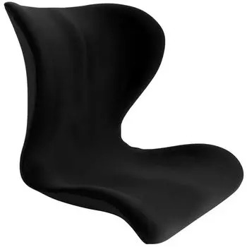 AiS to you Корректирующая подушка Поддерживающее кресло Поддерживающая подушка SWANRU Сиденье с поддержкой тела Высококачественная многослойная структура Коррекция осанки таза чёрный
