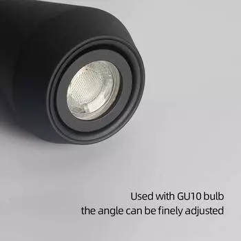 Aisilan LED Роскошный подвесной светильник Современная кухня Спальня Стол Столовая Подвесной светильник Домашняя люстра Черный металлический абажур 5W&Warm White чёрный