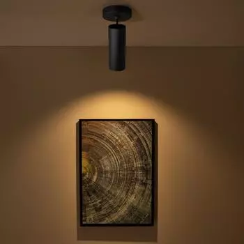 Aisilan LED Spotlight Adjustable 360° Dimmable GU10 Replacable Bulb Surface Mount Downlight for Bedroom Living Room Corridor 7w&Dimmable Warm White белый