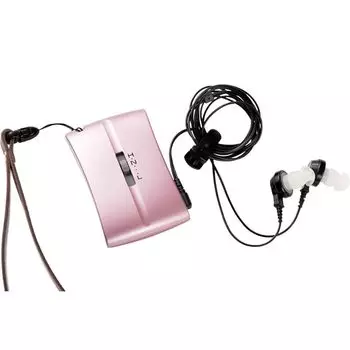 Aisin Healthcare SENTI представляет стильный слуховой аппарат бинаурального ношения карманного типа Pocket sel1 box слуховой аппарат HC-001 (Пыльно-розовый)