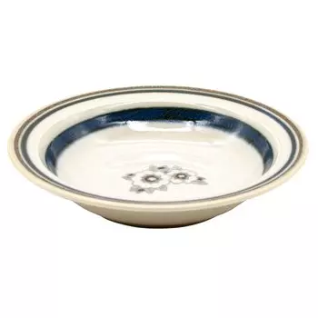 Aito aito Seisakusho [Anyware] Bowl Plate S Approx. 15cm Fleurage Flower Navy Mino Ware Bowl Made in Japan 111038