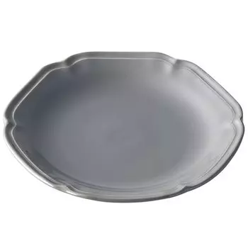 Aito Aito Seisakusho [Libre] Plate Approx. 14cm Cool Gray Dishwasher Microwave Safe Mino Ware Made in Japan 111077