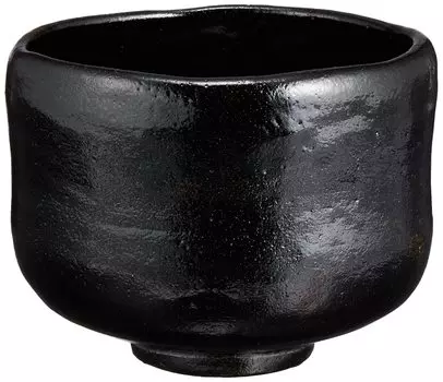 Aito Kyoto ware Kiyomizu ware Suiraku kiln Matcha bowl presentation Kuroraku Zuisho TRK450 (with box)