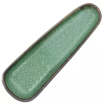 aito Seisakusho Grater Dish 15 x 5cm Matsuba Mino Ware Dishwasher Microwave Safe Made in Japan 288202 Sui Approx. зелёный