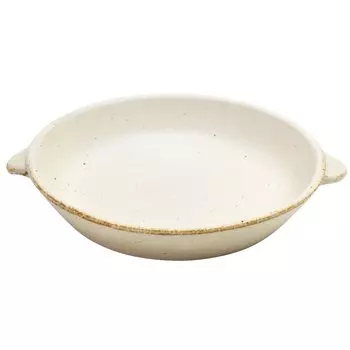 aito Seisakusho Heat Resistant Oven Safe Dish Gratin Dish Plate Approx. 16cm Single Use Microwave Dishwasher Safe White Mino Ware Made in Japan 111023