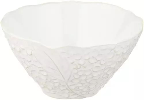 aito Seisakusho [Lien] Salad & Fruit Bowl Dish Diameter approx. 18 x Depth 17cm L White Mino Ware Aito Bowl Made in Japan 267821