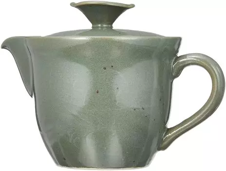 Aito Seisakusho Moss Seto Dishwasher and Microwave Made in Product Number 288509 Kei Teapot, Approx. 410ml, Design, Ware, Safe, Japan,