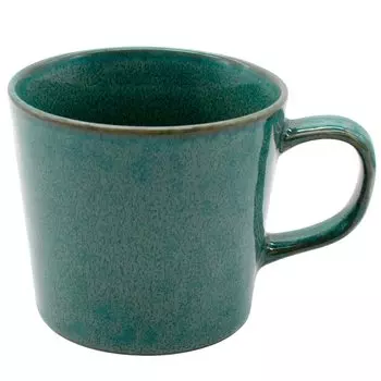 aito Seisakusho [Natural Color] Mug Large Approx. 320ml Green Simple Light Generous Gift Mino Ware Dishwasher Microwave Safe Made in Japan 517027