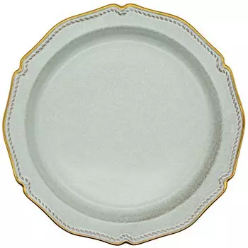 aito Seisakusho Stitch Pasta Dish Plate Dish L Approx. 24cm Gray Mino Ware Made in Japan 111064