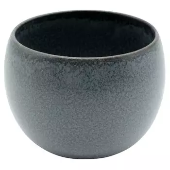 aito Seisakusho [Sui] Round Bowl 8cm Small Bowl Sky Blue Nezu Mino Ware Dishwasher Microwave Safe Made in Japan 288049 Gray