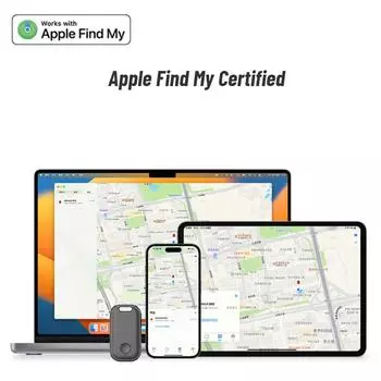 AIYATO Bluetooth Key Finder работает с Apple Find My Global Network Smart AirTag Tracker для системы IOS, локатор предметов для сумок