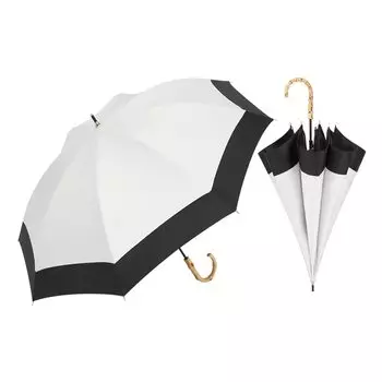 Aiyoupin Long Parasol with UV Light and Heat Cute Umbrella for Sun and 210T Fiberglass with UV Protection x Women s Protection, 100% Blocking,