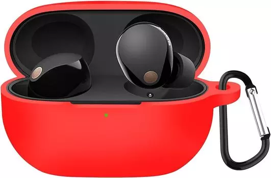Чехол AIYYXX sony Совместимый жидкий силиконовый чехол для Sony Защитный чехол можно прикреплять и заряжать Ударопрочный Водонепроницаемый пылезащитный Легкий красный
