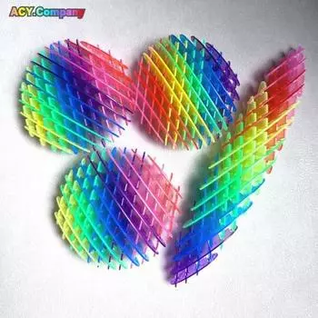 AJ Quiet [Подлинный] Движущийся улей Fidget Toy 4 Fidget Worms, популярные корейские головоломки