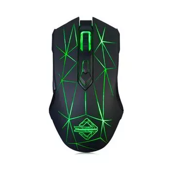 Ajazz AJ52 Проводная игровая мышь с RGB подсветкой, программируемая 7 кнопок с регулируемым разрешением, мышь для настольного компьютера