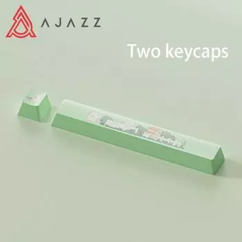 AJAZZ keycap OEM высоко сублимированный keycap персонализированный механический keycap клавиатуры розовый