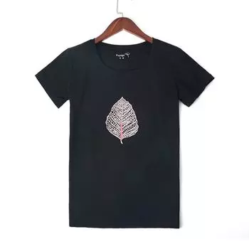 Айенгар Пуйога Чистый хлопок Влагоотводящий Дышащий Йога Black(Leaf vein) 2XL