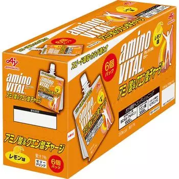 Ajinomoto Amino-Vital Jelly Citric Acid & Amino Acid Charge 180 г x 6 Другое (проверьте замки, очистители языка и т. д.) Пакет поддержки Другое (проверить замки, язык 1 set