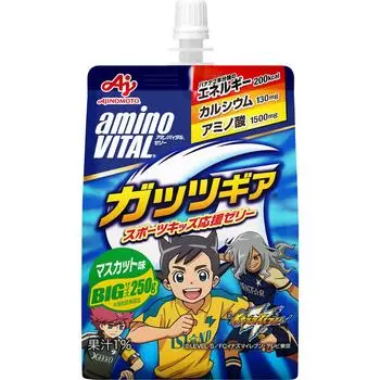Ajinomoto Amino-Vital Jelly Guts Gear Muscat 250 г Другое (проверьте замки, очистители языка и т. д.) Пакет поддержки Другое (проверьте замки, очистители языка и т. д.) 1 set
