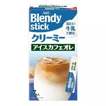 Ajinomoto General Foods AGF Blendy Stick Creamy Ice Coffee au lait 7 шт x 6 шт