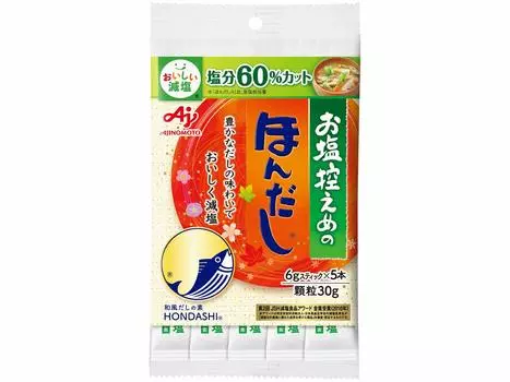 Ajinomoto KK Hondashi 6 г стик 5 шт. x 10 пакетиков с низким содержанием соли