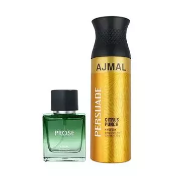 Ajmal PROSE EDP 50 мл для мужчин и Ajmal PERSUADE DEODORANT 200 мл для унисекс