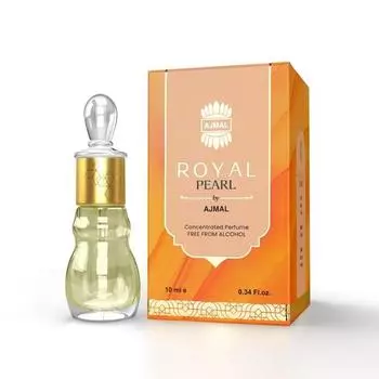 Ajmal Royal Pearl Attar | Цветочный и фруктовый аромат | Женский безалкогольный | Стойкий аттар для женщин - 10 мл