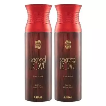 Ajmal Sacred love & Sacred love Спрей в подарок для женщин (200 мл, 2 шт. в упаковке)