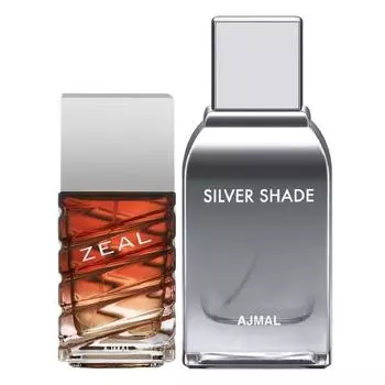 Ajmal Zeal EDP Aquatic Woody Perfume 100 мл для мужчин и Silver Shade EDP Citrus Woody Perfume 100 мл для мужчин